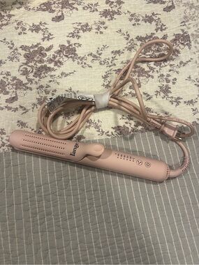 Lange Blush Pink Hair Straightening Iron with Air